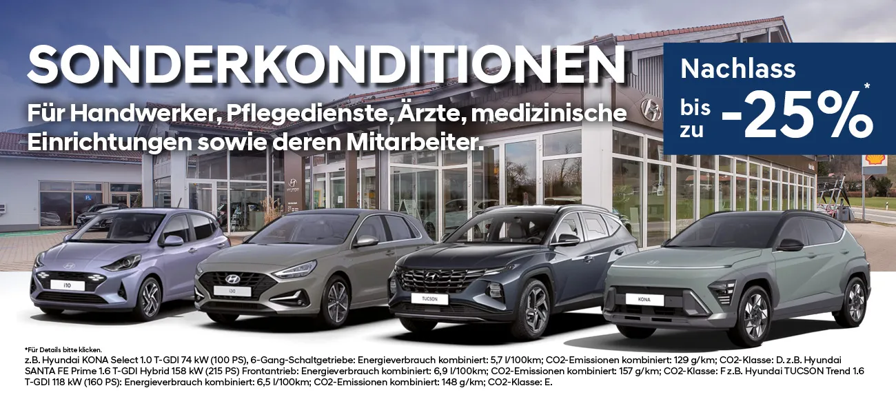 Handwerker Sonderkonditionen