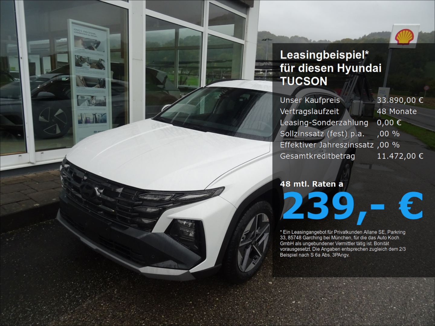 TUCSON Trend FL (MY26) 1.6 T-GDI (150 PS) 7-DCT 2WD Tre...