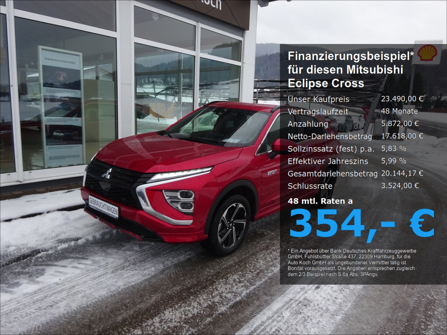 Eclipse Cross MIVEC Plug-In Hybrid Intro Editio HUD StandHZG 360 Kamera LED ACC Apple CarPlay