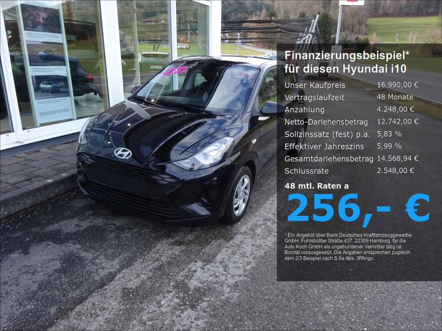 i10 FL (MY25) 1.0 Benzin (63 PS) 5-MT 2WD Select Navi A...