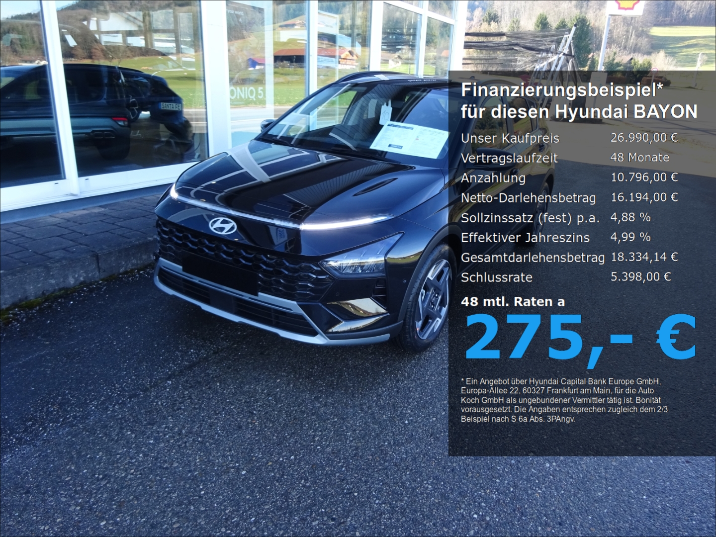 BAYON FL (MY26) 1.0 T-GDI (90 PS) 7-DCT 2WD Prime Navi ...