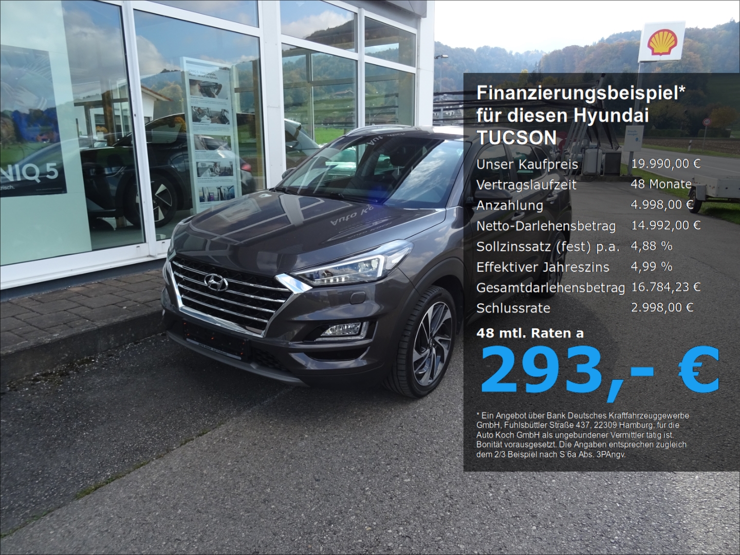 TUCSON 1.6 T-GDI Premium 4WD Winterkompletträder Anhängerkupplung Marderschreck