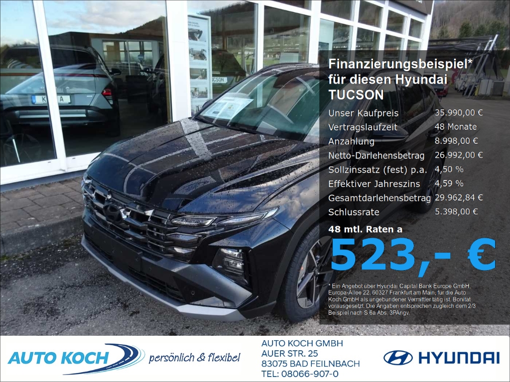 TUCSON 1.6 T-GDI Trend Mild-Hybrid DCT 4WD