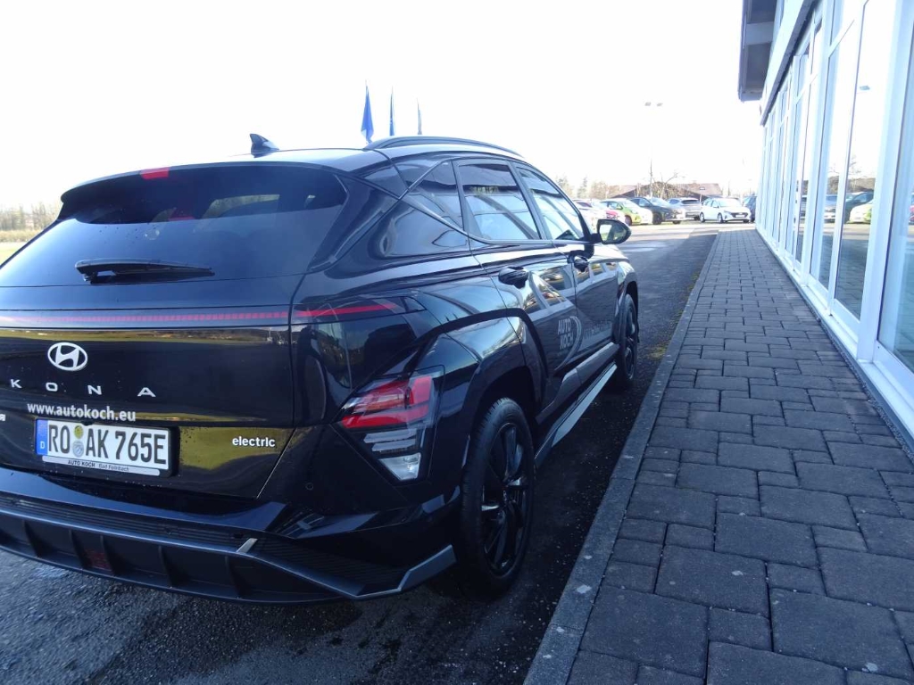 KONA Elektro 65,4 kWh, N Line 2WD, Navi Digitales Cockpit LED ACC El. Heckklappe